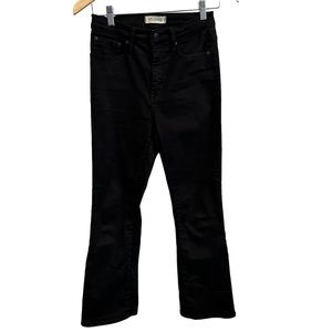 Madewell Cali Demi Boot Jeans black women’s size 26